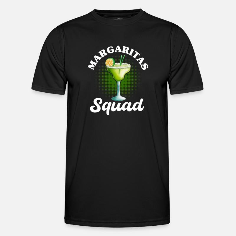 Margaritas Squad Männer Funktions-T-Shirt