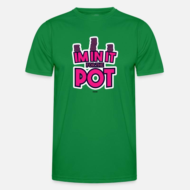 Poker Pot Men's Functional T-Shirt