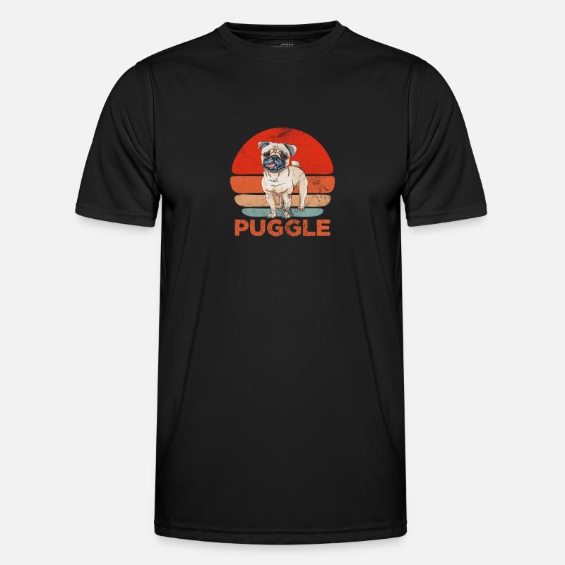 Mops Männer Funktions-T-Shirt