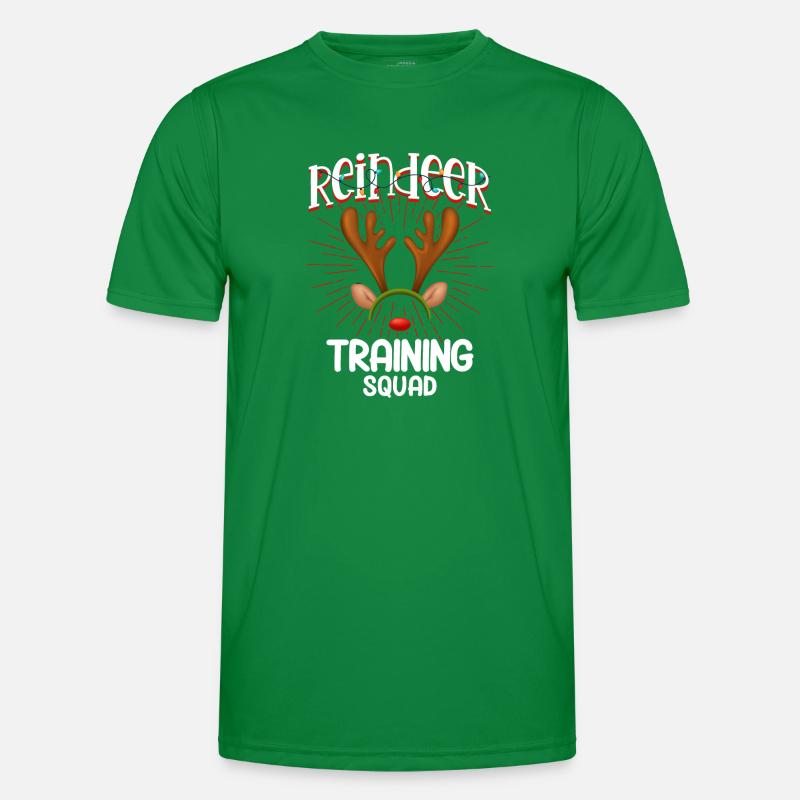 Reindeer Training Squad Männer Funktions-T-Shirt