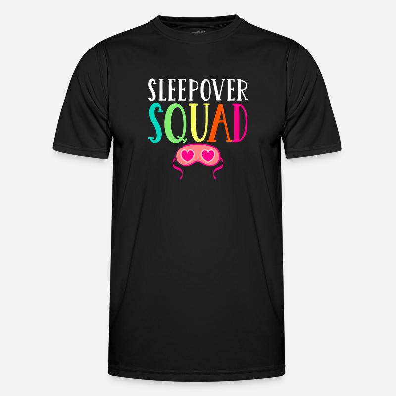 Sleepover Squad - Men's Functional T-Shirt - black