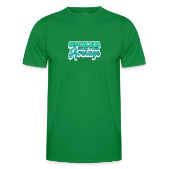 Hip Hop - Männer Funktions-T-Shirt - Kelly Green - Vorne - AI Model Male 178 dark (178cm)