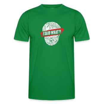 Philosophie de Socrate - T-shirt sport Homme - vert - Devant - AI Model Male 178 dark (178cm)