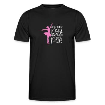 Ballet - T-shirt sport Homme - noir - Devant - AI Model Male 178 dark (178cm)