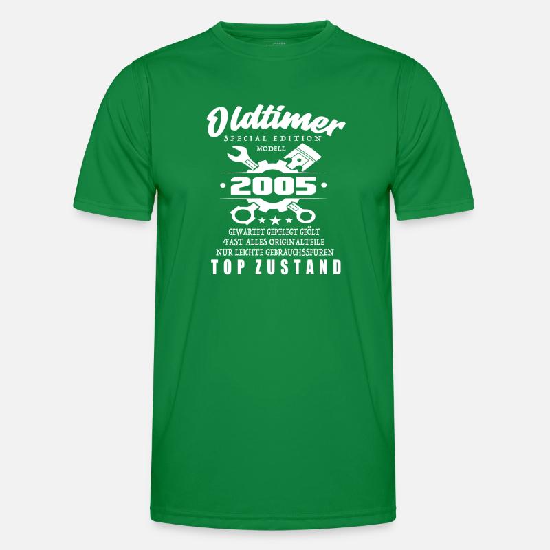 Oldtimer Special Edition Modell 2005 Männer Funktions-T-Shirt