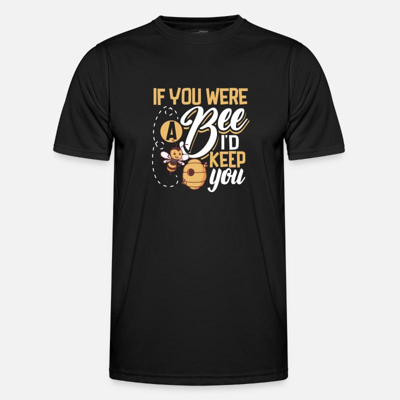 Honey Bee Beekeeping Beekeeper Honeybee Beekeeping Männer Funktions-T-Shirt