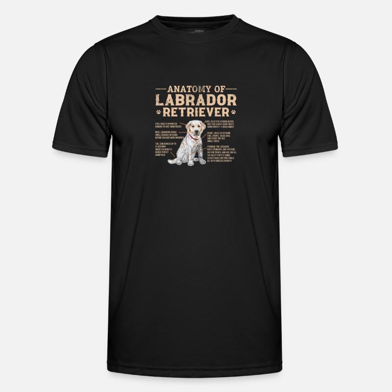 Labrador - Men's Functional T-Shirt - black