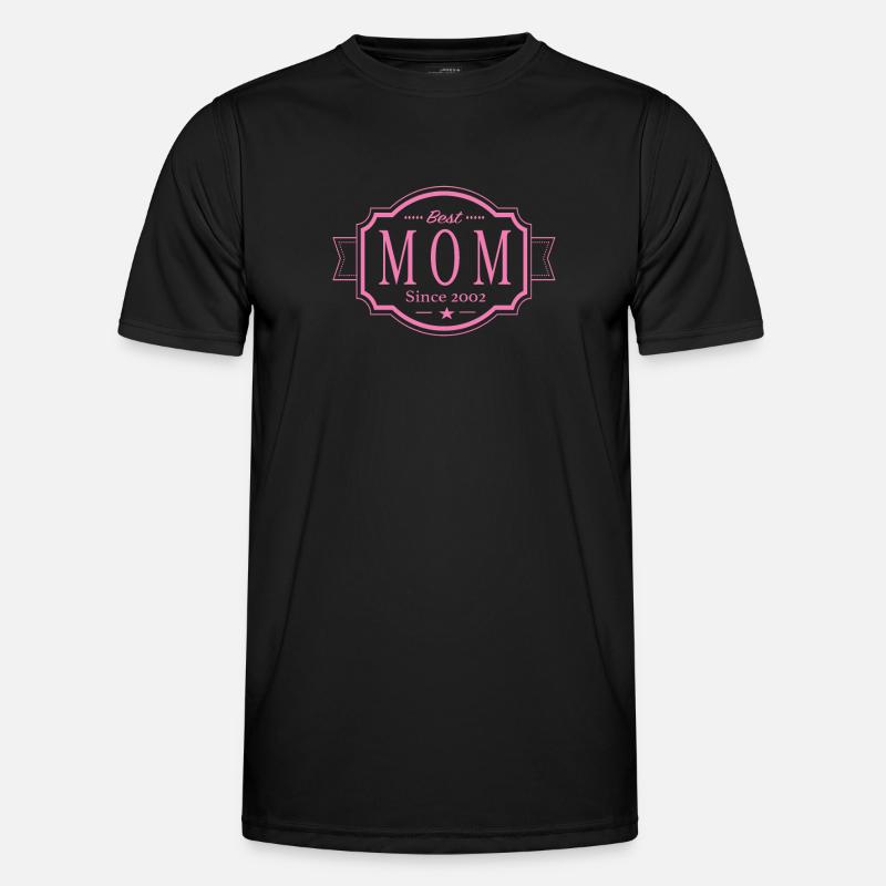 Beste Mama seit 2002 Männer Funktions-T-Shirt