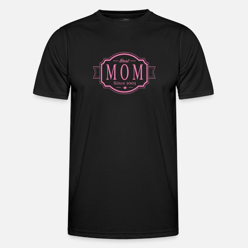 Beste Mama seit 2003 Männer Funktions-T-Shirt