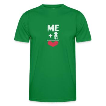 Labrador - Männer Funktions-T-Shirt - Kelly Green - Vorne - AI Model Male 178 dark (178cm)