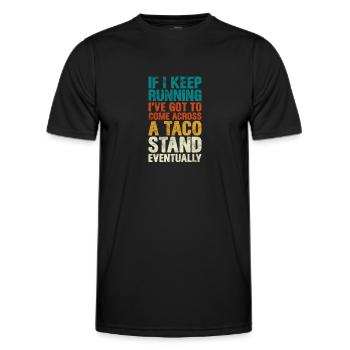Courir - T-shirt sport Homme - noir - Devant - AI Model Male 178 dark (178cm)