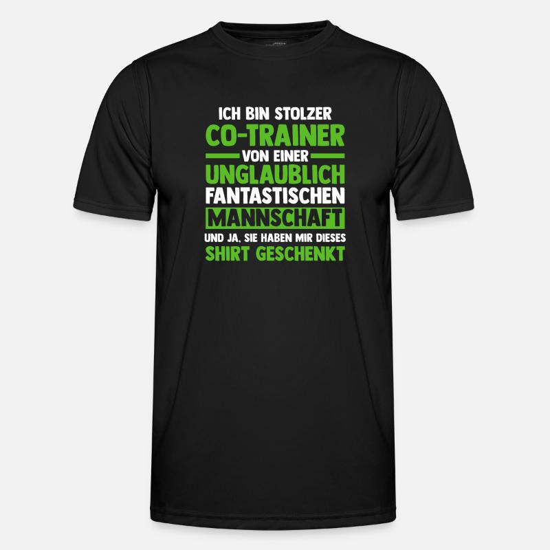 Co-Trainer Sport Trainer Geschenk Männer Funktions-T-Shirt