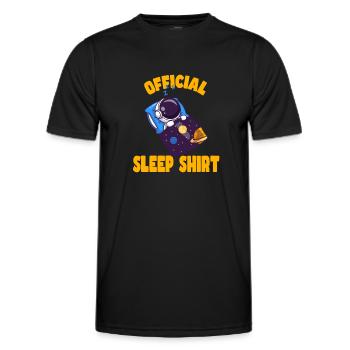 Gute Nacht - Männer Funktions-T-Shirt - Schwarz - Vorne - AI Model Male 178 dark (178cm)