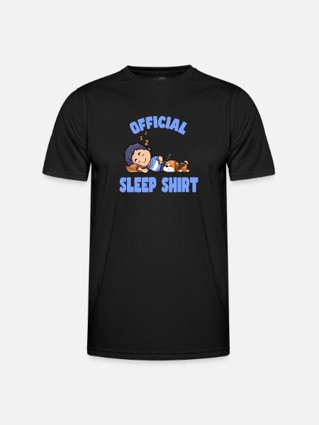 Good night - Men's Functional T-Shirt - black