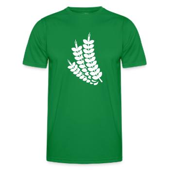 Épi de blé - T-shirt sport Homme - vert - Devant - AI Model Male 178 dark (178cm)
