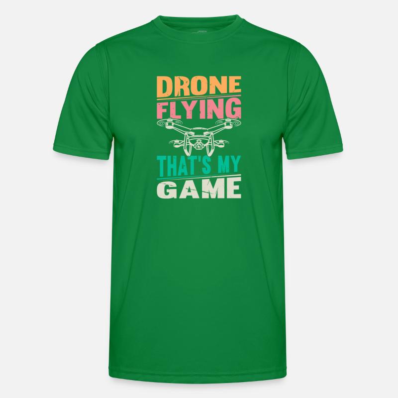 Quadcopter Drone Pilot - Drone Flying That's My Ga Männer Funktions-T-Shirt