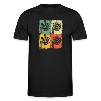 Cornemuse Cornemuse Cornemuse - T-shirt sport Homme - noir - Devant - AI Model Male 178 dark (178cm)
