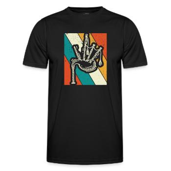 Cornemuse Cornemuse Cornemuse - T-shirt sport Homme - noir - Devant - AI Model Male 178 dark (178cm)