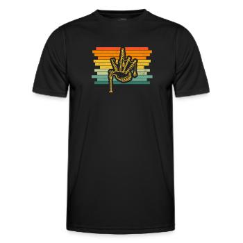 Cornemuse Cornemuse Cornemuse - T-shirt sport Homme - noir - Devant - AI Model Male 178 dark (178cm)