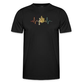 Cornemuse Cornemuse Cornemuse - T-shirt sport Homme - noir - Devant - AI Model Male 178 dark (178cm)