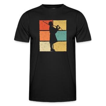 Cornemuse Cornemuse Cornemuse - T-shirt sport Homme - noir - Devant - AI Model Male 178 dark (178cm)
