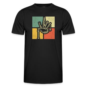Cornemuse Cornemuse Cornemuse - T-shirt sport Homme - noir - Devant - AI Model Male 178 dark (178cm)