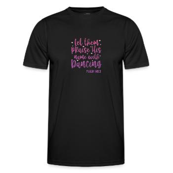 Ballet - T-shirt sport Homme - noir - Devant - AI Model Male 178 dark (178cm)