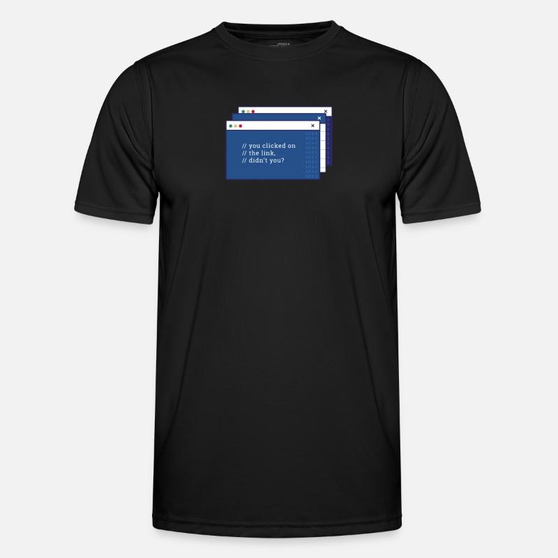 Hacker Programmer Developer Computer Science Men's Functional T-Shirt