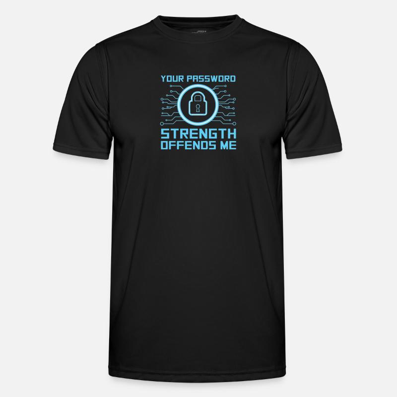 Hacker Programmer Developer Computer Science Men's Functional T-Shirt