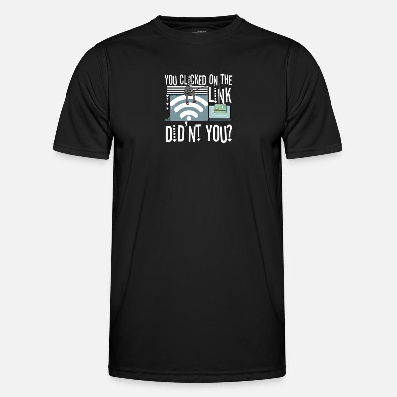 Hacker Programmierer Entwickler Informatik - Männer Funktions-T-Shirt - Schwarz