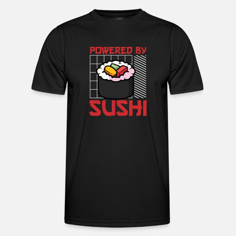 Powered by sushi Men's Functional T-Shirt