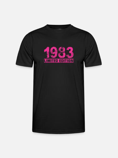 Édition limitée 1983 - T-shirt sport Homme - noir