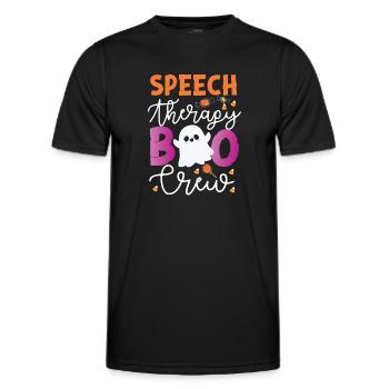 Speech Therapist Therapy Assistant - Männer Funktions-T-Shirt - Schwarz - Vorne - AI Model Male 178 dark (178cm)