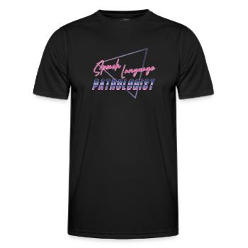 Speech Therapist Therapy Assistant - Männer Funktions-T-Shirt - Schwarz - Vorne - AI Model Male 178 dark (178cm)