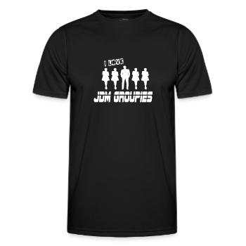 J’adore SB Groupies SB Tuner - T-shirt sport Homme - noir - Devant - AI Model Male 178 dark (178cm)