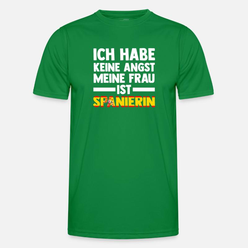 Spanisch Spanier Spanien Männer Funktions-T-Shirt