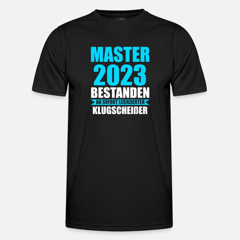 Master 2023 Prüfung Masterabschluss Geschenk Männer Funktions-T-Shirt