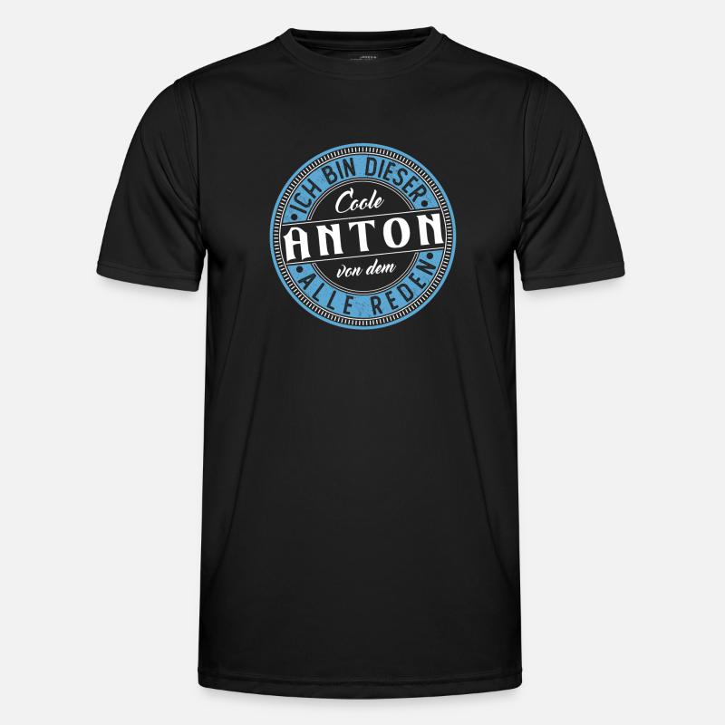 Anton Geschenkidee Geschenk Geburtstag Männer Funktions-T-Shirt