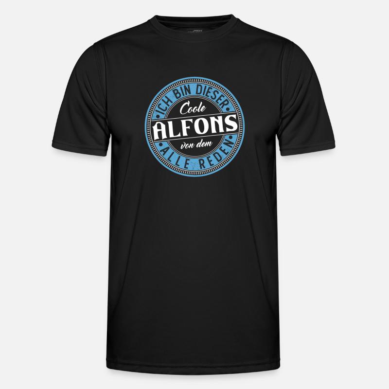 Alfons Geschenkidee Geschenk Geburtstag Männer Funktions-T-Shirt