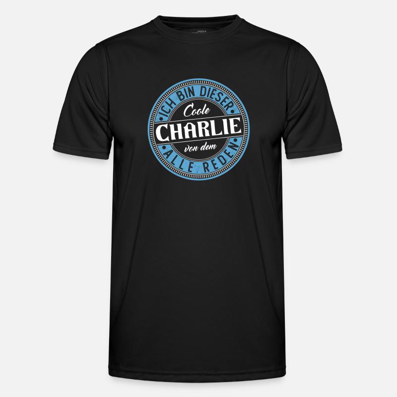 Charlie Geschenkidee Geschenk Geburtstag Männer Funktions-T-Shirt