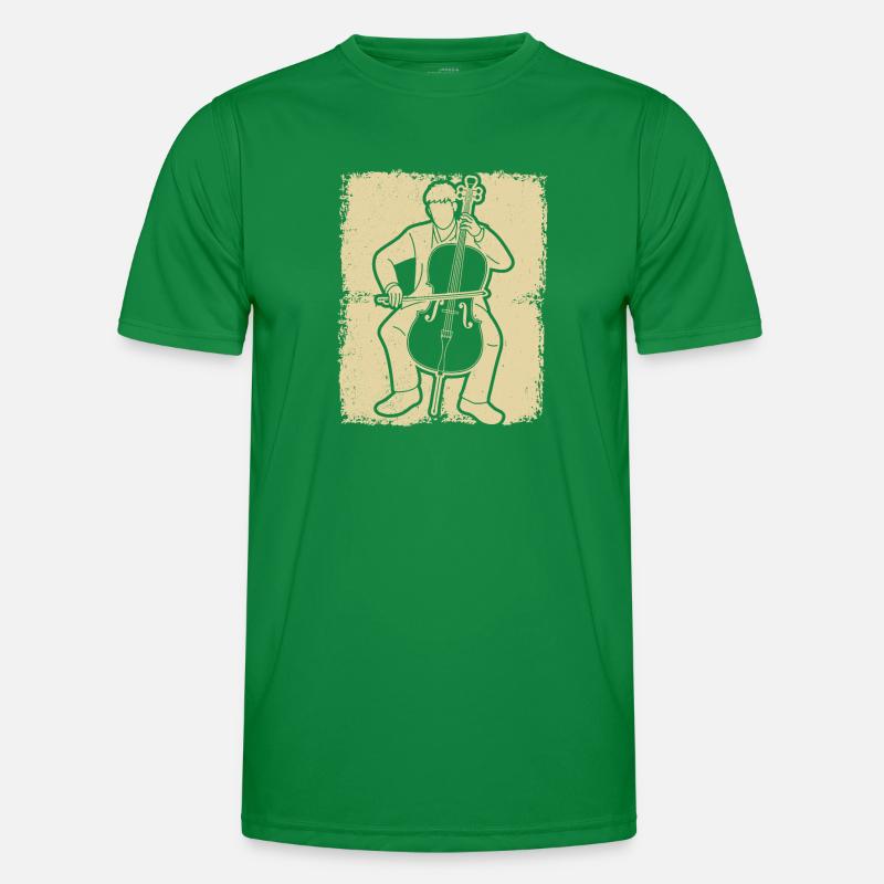 Cello cello player cellist Men's Functional T-Shirt