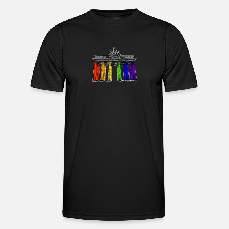 Pride Berlin - Men's Functional T-Shirt - black