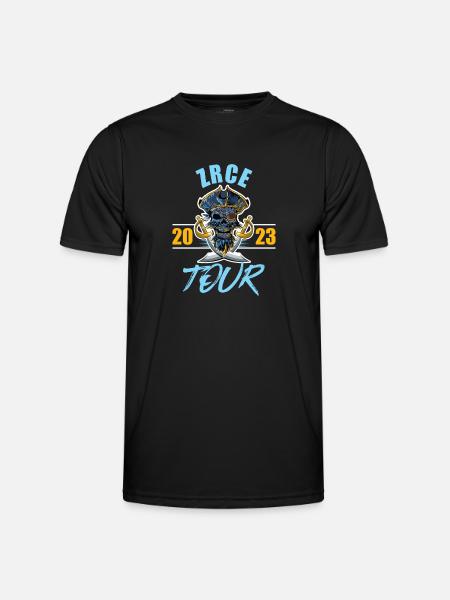 Zrce Party 2023 Skeleton - Men's Functional T-Shirt - black