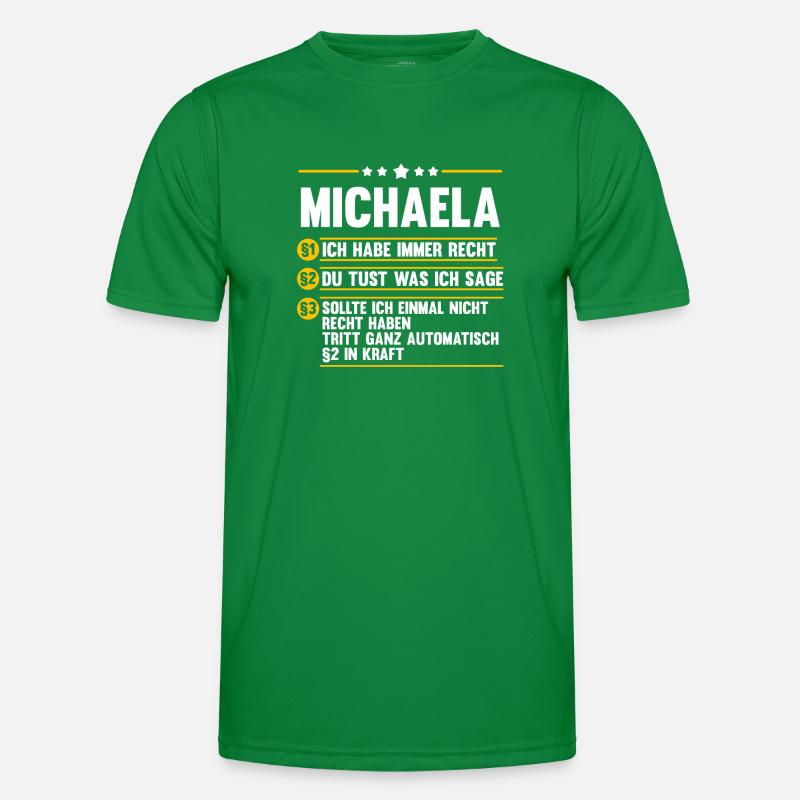 Michaela Männer Funktions-T-Shirt