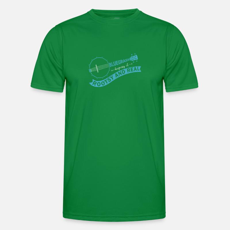 Drôle de conception de musicien de bluegrass pour T-shirt sport Homme