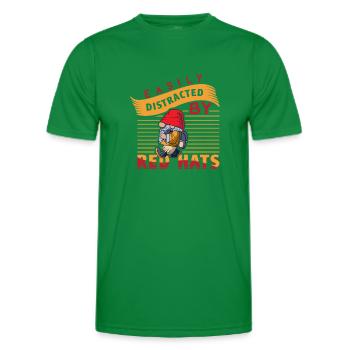 Gartenzwerg Garten - Männer Funktions-T-Shirt - Kelly Green - Vorne - AI Model Male 178 dark (178cm)