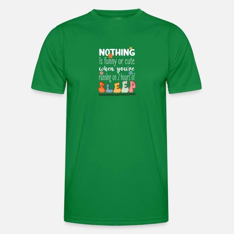Support other Sleep Deprived Mom out there Männer Funktions-T-Shirt