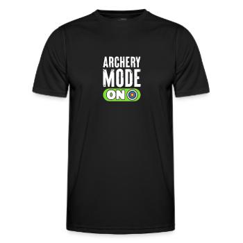 Archerie - T-shirt sport Homme - noir - Devant - AI Model Male 178 dark (178cm)