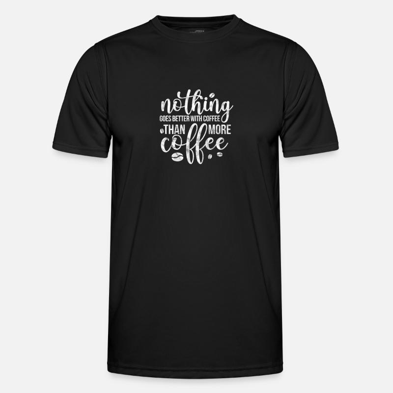 Coffee - Men's Functional T-Shirt - black