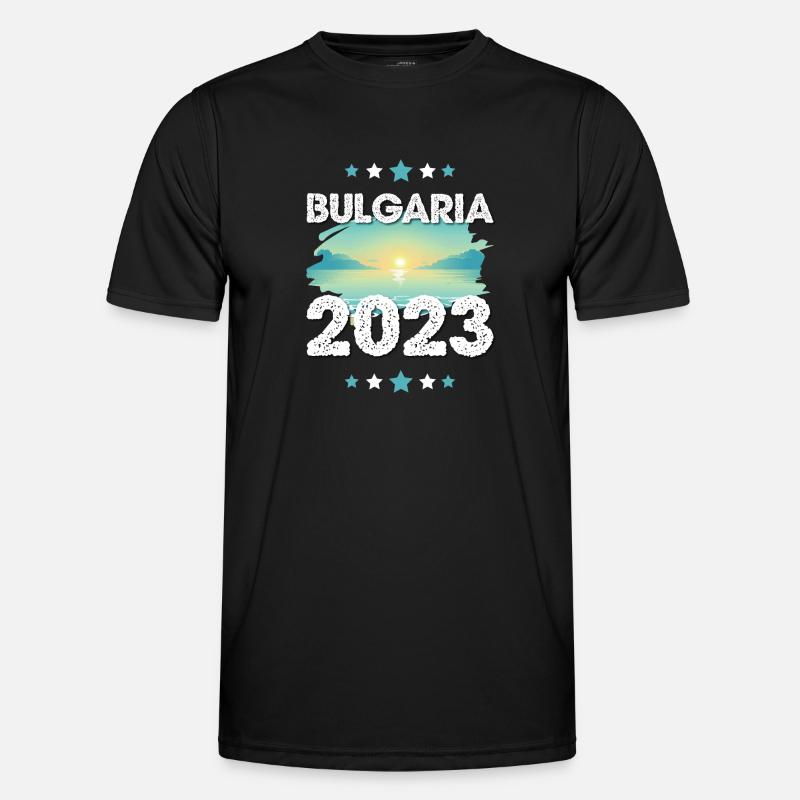 Bulgaria 2023 - Men's Functional T-Shirt - black